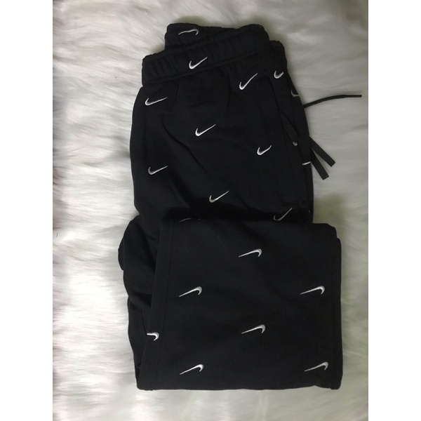 Quần Dài Pant Full Swoosh Thêu Nỉ Bông - HOT TREND 2021