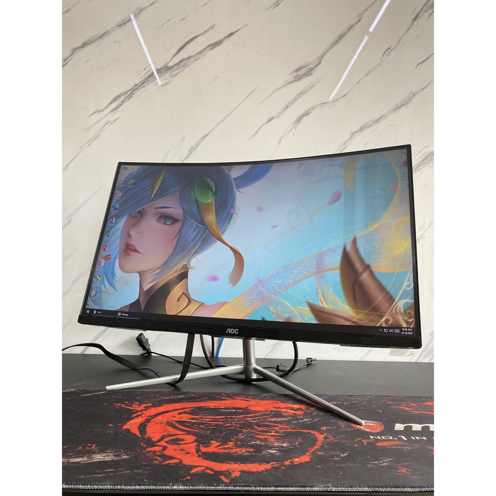 Màn hình LCD 27'' AOC C27V1Q Full HD 75Hz Gaming Cong Cũ | BigBuy360 - bigbuy360.vn