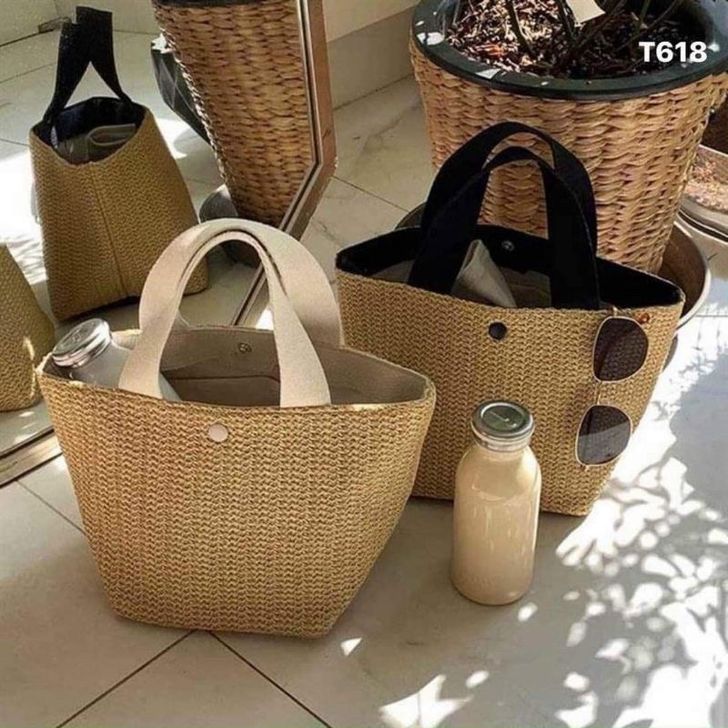 Túi Cõi Đi Biển Mini Vải Mềm❤️FREESHIP❤️Túi Xách Nữ HOT YM017