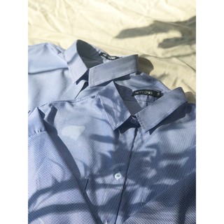 Đầm sơ mi 2 túi sườn (S/M)