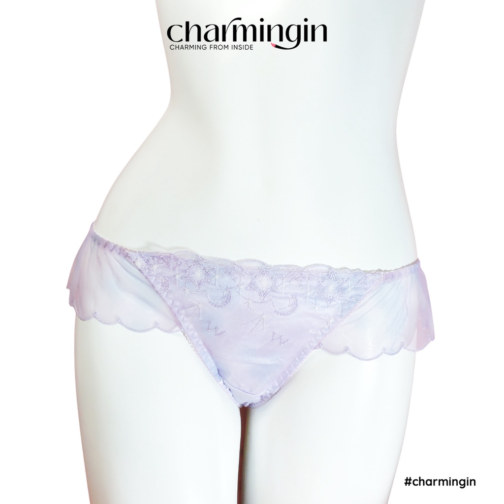 Quần lót T-back  dệt kim thời trang màu pastel lưng voan co giãn size M, L, 3L, 4L - QLTB0048