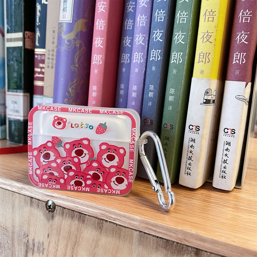 Vỏ bảo vệ hộp sạc tai nghe bluetooth Airpod 2/pro/3/1