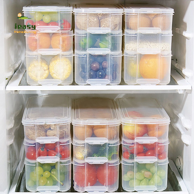 Hộp nhựa đựng thực phẩm có nắp đậy tiện lợi để bảo quản thức ăn
