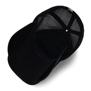Comfortable black high-top hat for sun protection