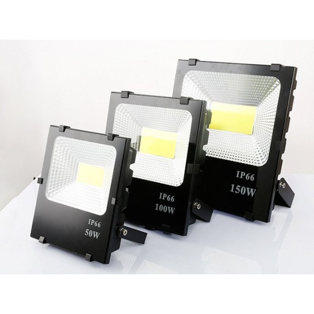 Đèn pha led 100w, 50w ngoài trời siêu sáng, IP66 chống nước chuyên công trình