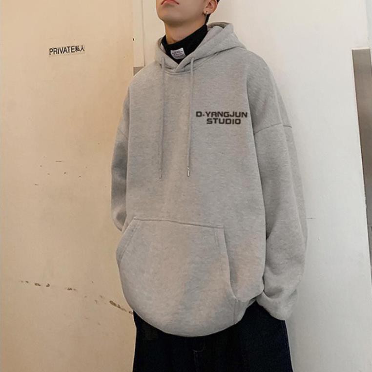 Áo Hoodies Nỉ Ngoại loại 1 DYANG STUDIO Form rộng thùng thình qua mông 90kg bận thoải mái E022 | BigBuy360 - bigbuy360.vn