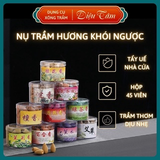 Trầm huơng khói nguợc 1 hộp từ 40 đến 45 nụ