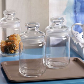 Bộ 6 Lọ Thủy Tinh Pop Jar Ocean Tùy Chọn Kiểu Nắp – B02523 – 650ml