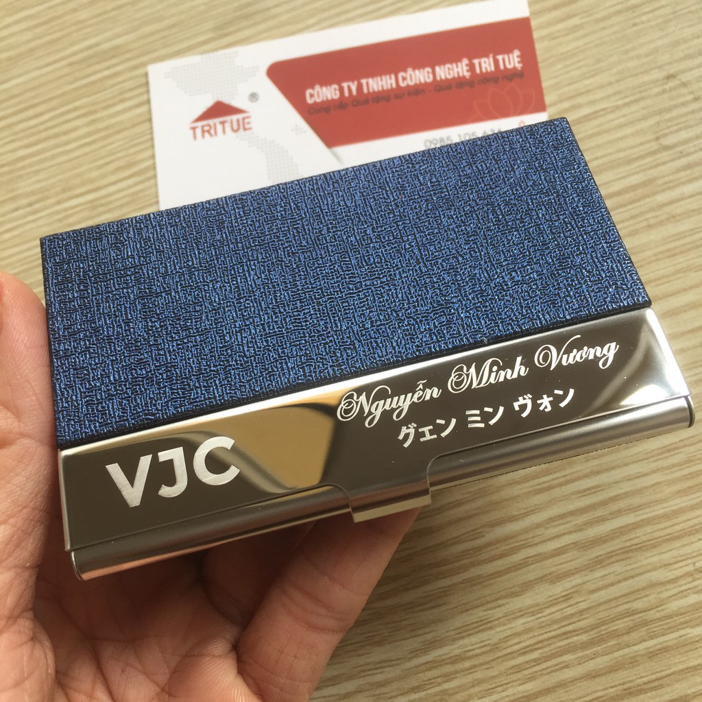 Ví đựng danh thiếp cao cấp, Hộp đựng card visit hàng chuẩn đẹp loại 1 cho Nam, bán hộp đựng danh thiếp cho sếp nam.