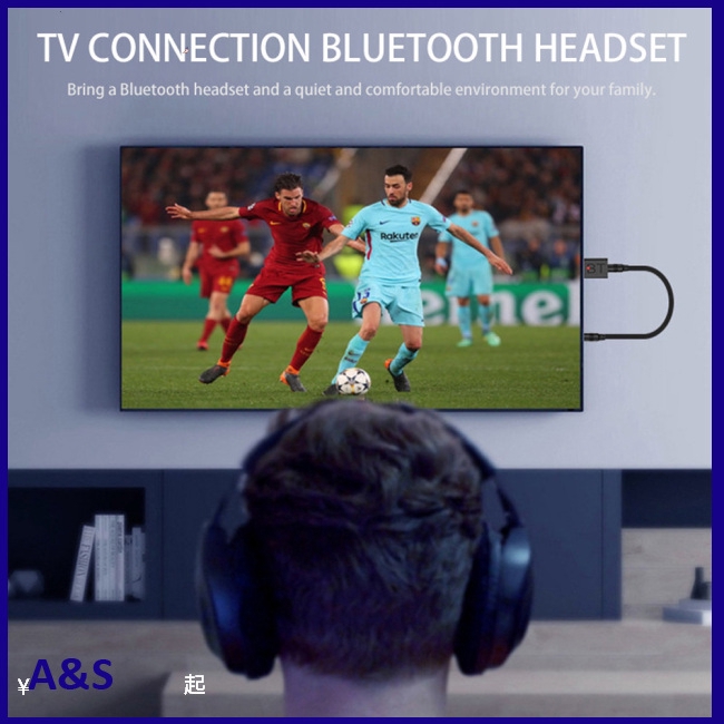 Usb Thu Phát Tín Hiệu Bluetooth 5.0 Usb Rca 3.5mm Aux Cho Pc Tv