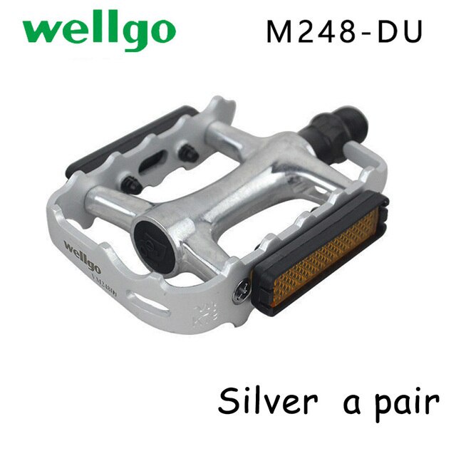 Pedal wellgo M248 Bàn Đạp Nhôm siêu nhẹ - Rẻ nhất HN - Pedan Bàn Đạp Nhôm Wellgo phù hợp với đa số c