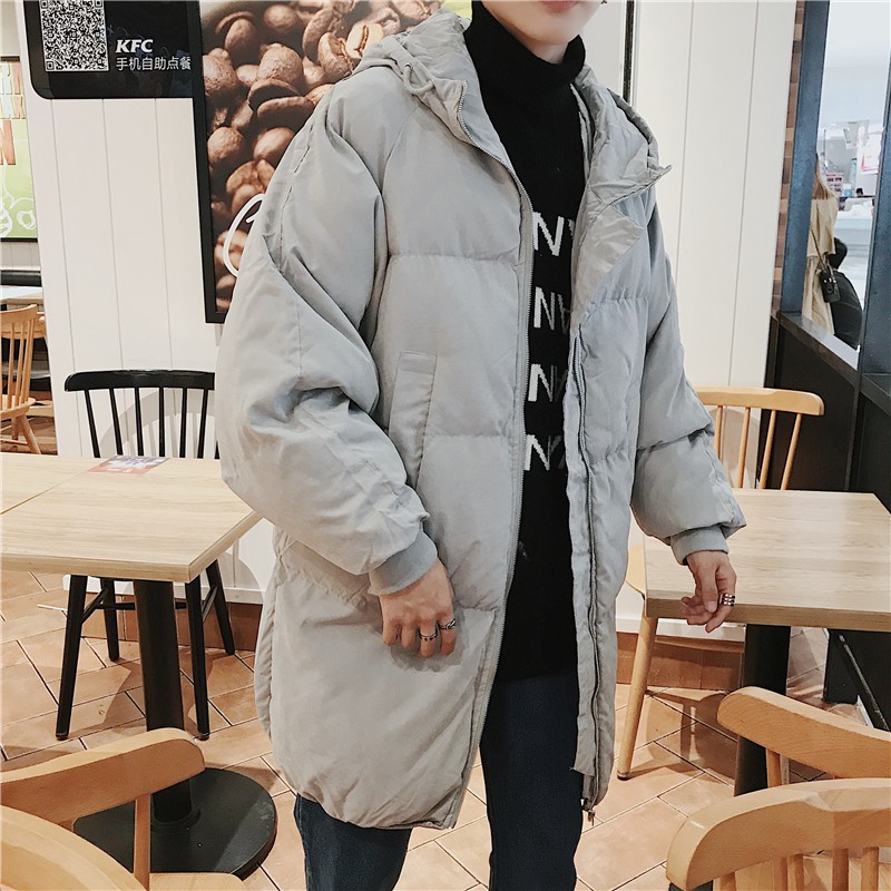 [ XẢ KHO HÀNG CÓ SẴN] áo phao nam dáng dài hàn quốc 2 lớp ấm như chăn | BigBuy360 - bigbuy360.vn