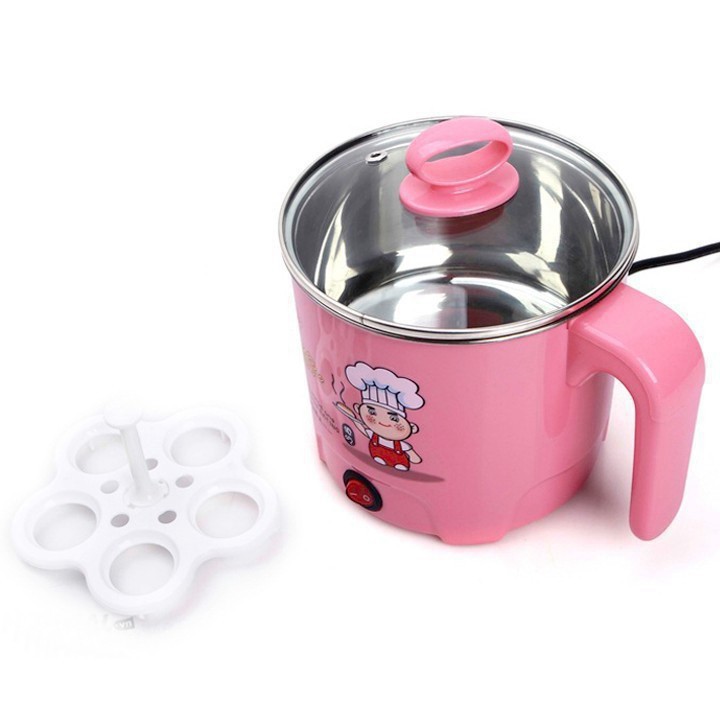 Nồi Lẩu Mini Đa Năng 2 Nấc Nhiệt  💥SIÊU HOT💥 BẢO HÀNH 3 THÁNG