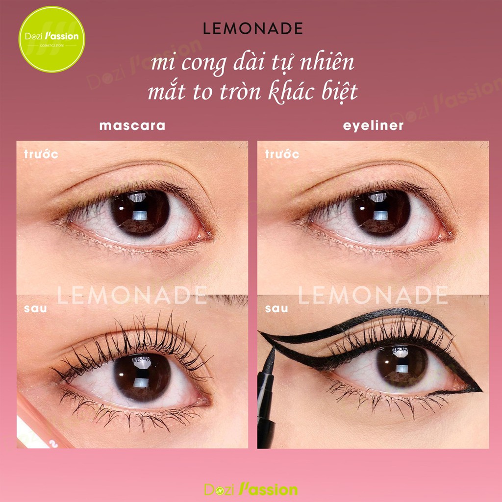 Chuốt Mi Lemonade Lâu Trôi, Bền Màu - Lemonade SuperNatural Mascara 7.5g