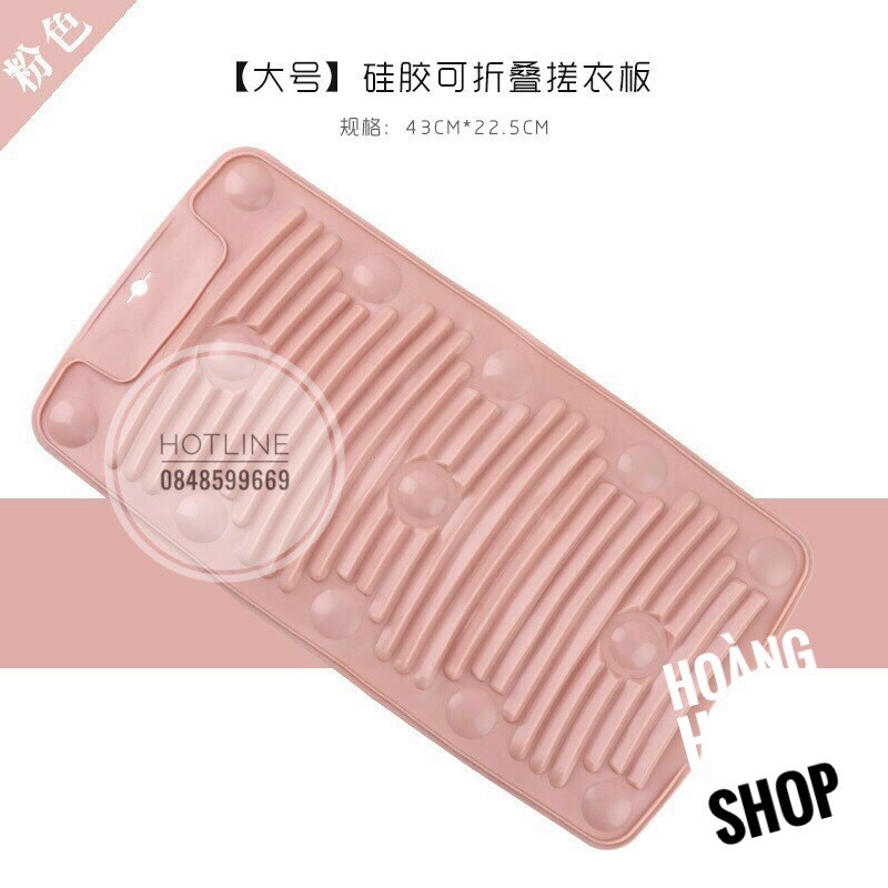 Tấm nhựa giặt quần áo silicon chống trơn trượt bám chắc khi giặt đồ độ bền cao