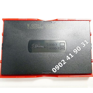 Tampon Dấu Lật Shiny S830 [ Khay Thẻ Mực S-830-7 ]