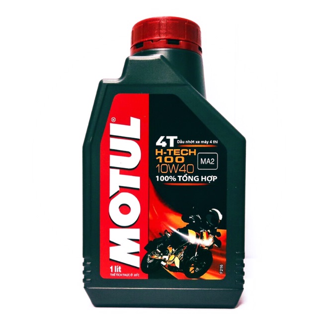 Nhớt Motul Htech 10w401l tổng hợp