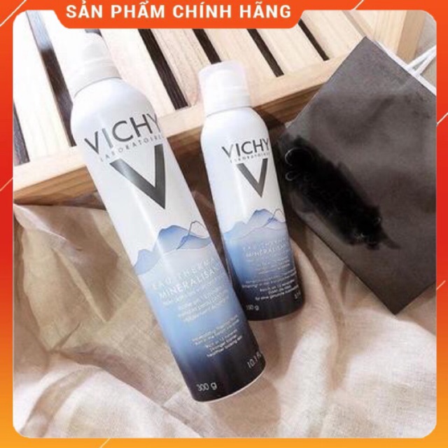 Xịt Khoáng VICHY  FREESHIP  Xịt Khoáng Mineralizing Thermal Water Dưỡng Da Làm Dịu Cấp Nước Tức Thời 150-300ml