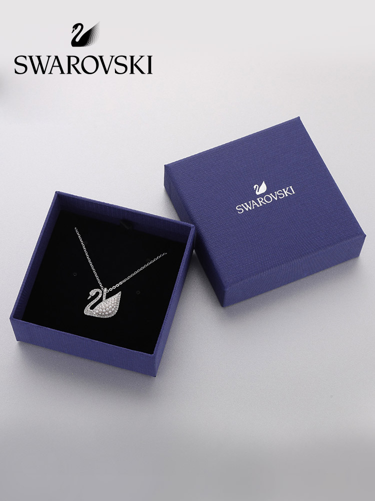 FREE SHIP Dây Chuyền Nữ Swarovski ICONIC SWAN Ngọc trai cổ điển Necklace Crystal FASHION cá tính Trang sức trang sức đeo THỜI TRANG