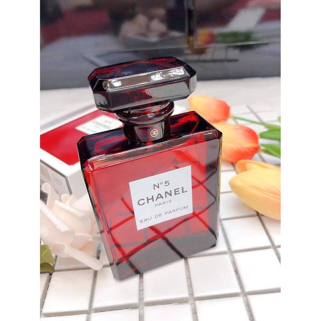 ( HÀNG CHUẨN 100ml) nước hoa Chanel no5 đỏ, nước hoa chanel no 5 eau de parfum red edition edp nam nữ nước hoa chanel đỏ