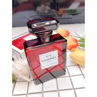( CAO CẤP 100ml) NƯỚC HOA CHANEL NO5 ĐỎ, nước hoa chanel no 5 eau de pafum red edition edp đỏ cho nữ, nước hoa n5 đỏ