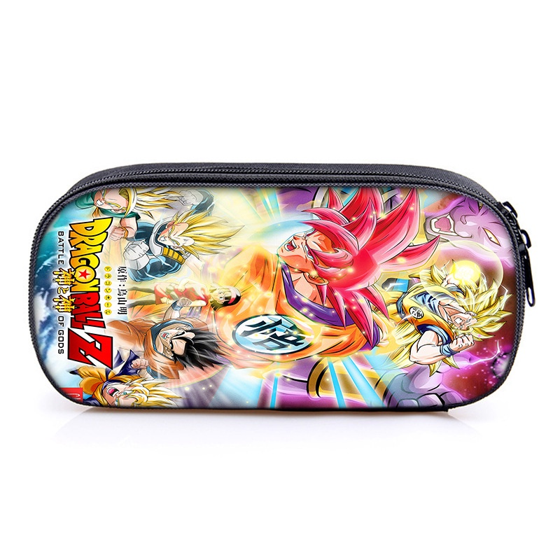 Hộp Đựng Bút Đa Năng Cỡ Lớn In Hình Nhân Vật Son Goku Trong Phim Hoạt Hình Dragon Ball
