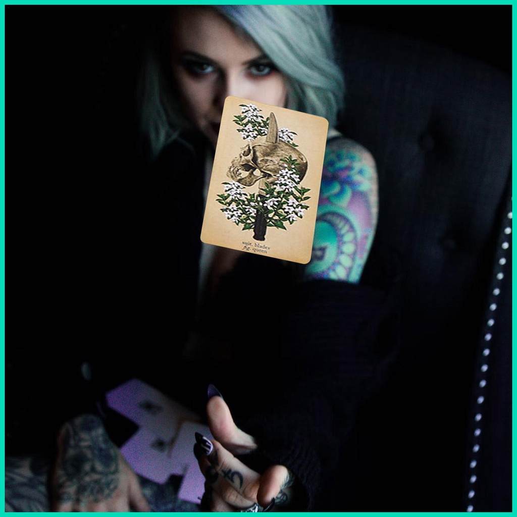 Bộ Bài Tarot Giải Phẫu Học Tiếng Anh Đầy Đủ Thẻ Bài Oracle Cổ Điển Trò Chơi Divination May Mắn Với Điều Chỉnh Đ