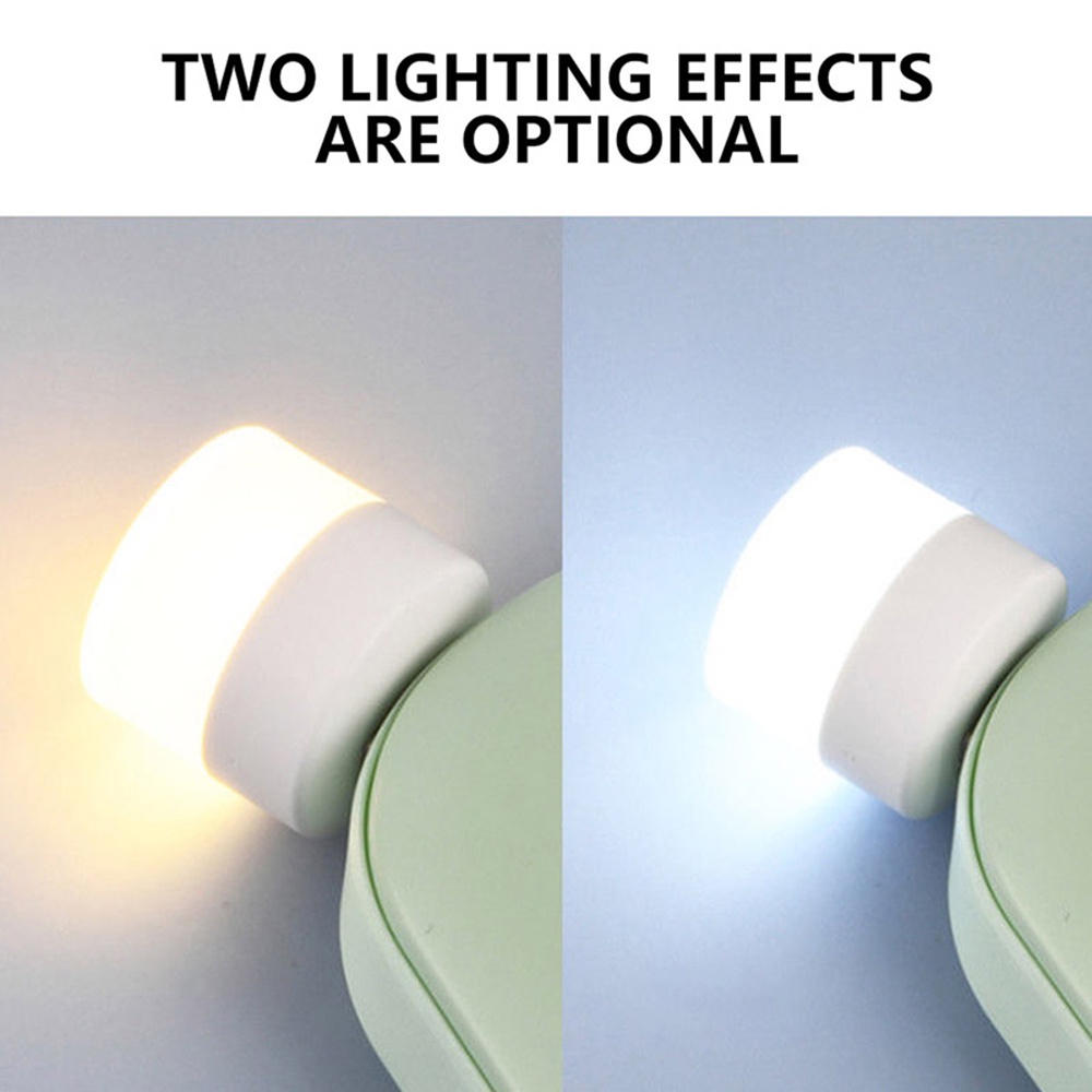 Đèn LED Đọc Sách Bảo Vệ Mắt Sạc USB Hình Tròn Tiện Lợi Dành Cho Máy Tính Di Động