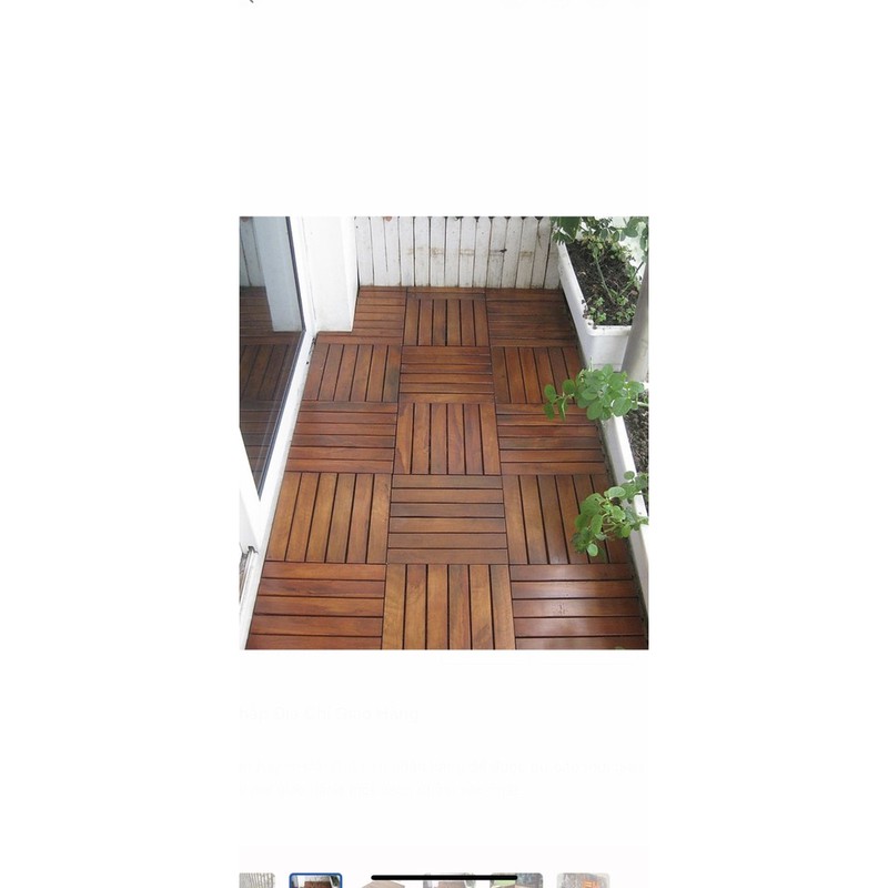 Vĩ gỗ lót sàn