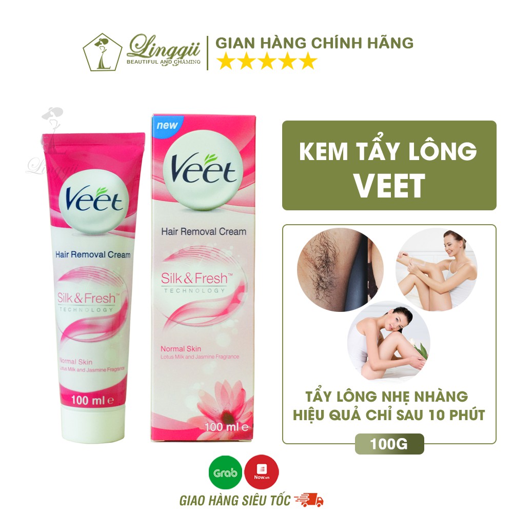 [𝐅𝐑𝐄𝐄 𝐒𝐇𝐈𝐏] KEM TẨY LÔNG VEET PHÁP 100ML