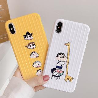 Ốp điện thoại vali hình cậu bé bút chì dành cho Iphone