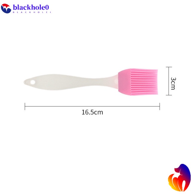 BH Silicone  Brush With Plastic Handle Kitchen Barbecue Grill Oil Brush Cooking Accessories