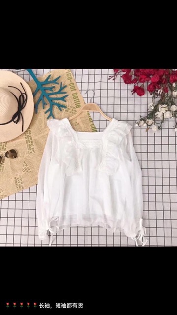 [Mã FAMAYWA giảm 10K đơn 50K] Áo voan bánh bèo ảnh thật kèm video | BigBuy360 - bigbuy360.vn