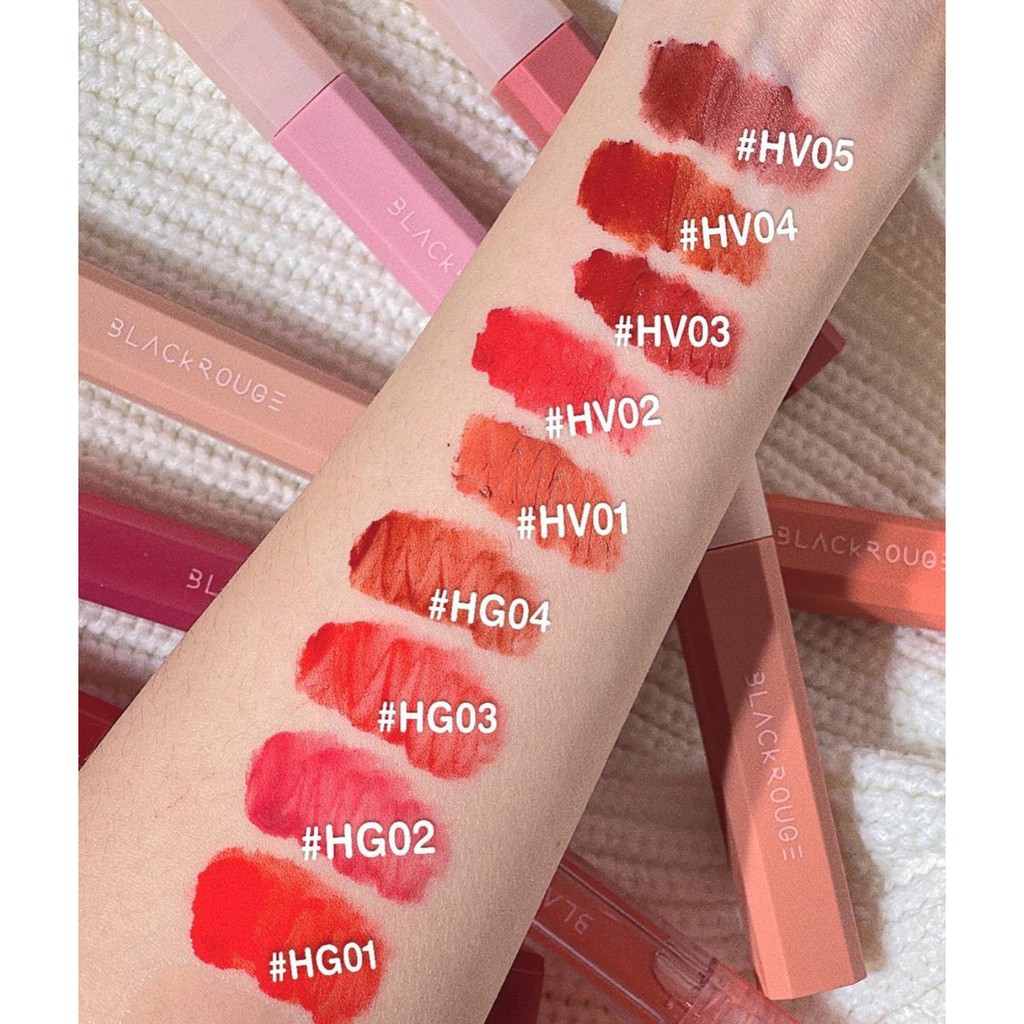 [Sẵn 2 Dòng] Son Black Rouge Half n Half Water Glow/Water Velvet | BigBuy360 - bigbuy360.vn