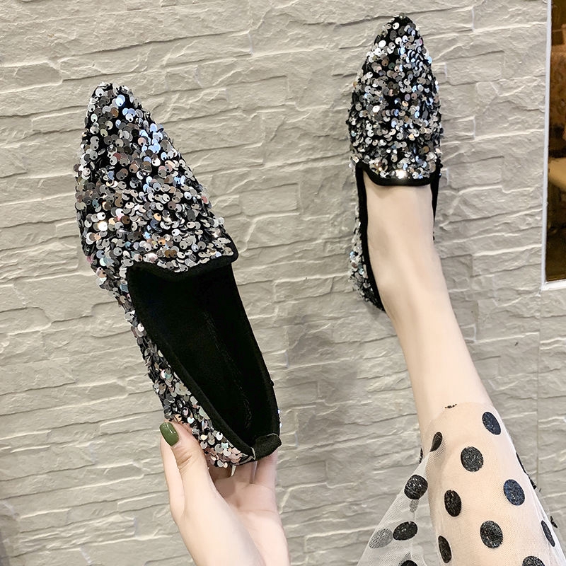 Giày lười đế bệt thời trang mùa xuân hàn quốc dành cho nữ | BigBuy360 - bigbuy360.vn