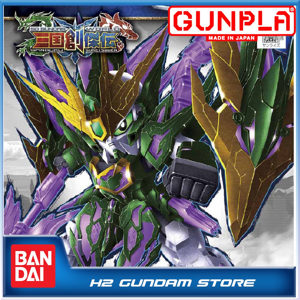 Mô hình Bandai SD Sangoku Soketsuden Zhang He Altron Gundam (Trương Cáp)