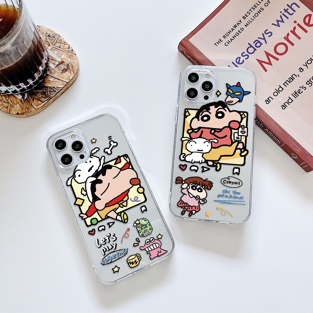 Ốp Điện Thoại Hình Cậu Bé Bút Chì Cho Iphone 11 Pro Max 12 Pro Max 13 Pro Max Mini 6 7 8 6 7plus Se 2020 X Xs Xr 5 4