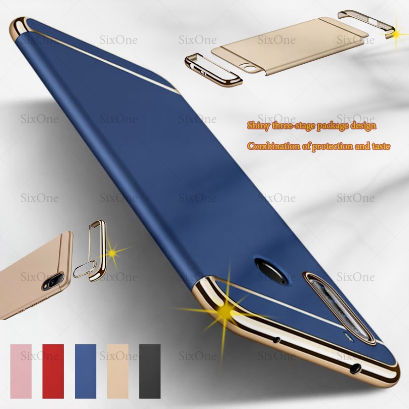Ốp Điện Thoại Cứng Tráng Gương 3 Trong 1 Chống Trượt Cho Xiaomi Redmi Note 8 2021 M1908C3JH M1908C3JG M1908C