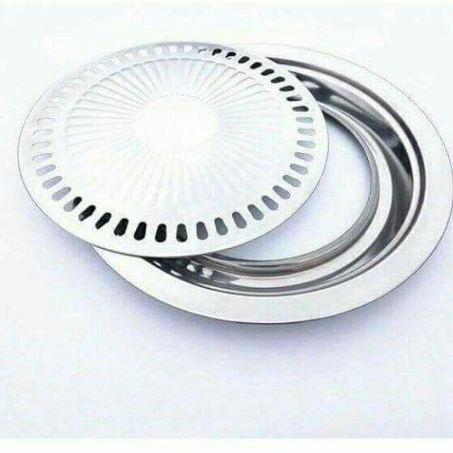 Vỉ nướng có khay hứng mỡ