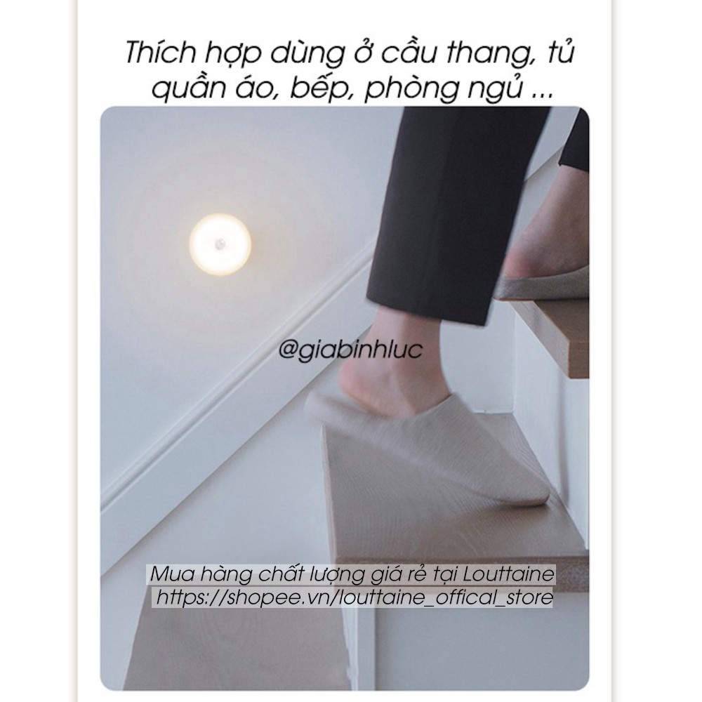 Đèn ngủ cảm ứng chuyển động sạc pin tích điện dán tường nam châm tiện lợi,đèn led cảm ứng chuyển động thông minh cao cấp | BigBuy360 - bigbuy360.vn