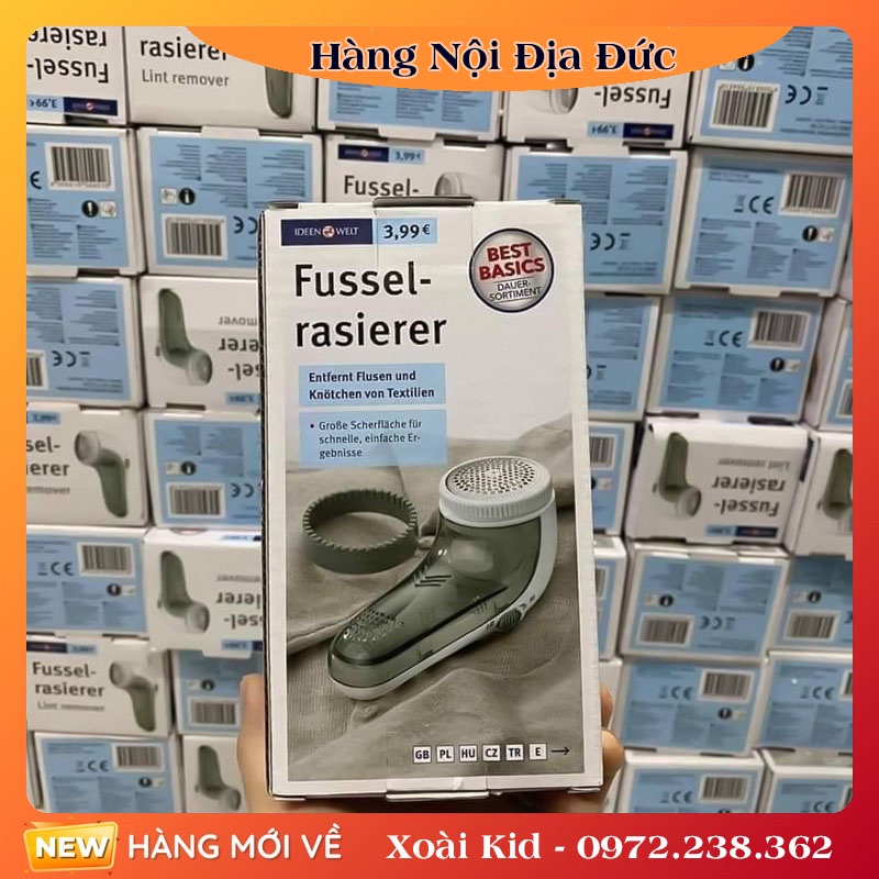 Máy cắt lông xù quần áo, xước áo Siêu sắc IDEEN WELT - Nội địa Đức