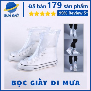 Bọc Giày Dép Đi Mưa Tặng Kèm Gót Chống Đau Chân