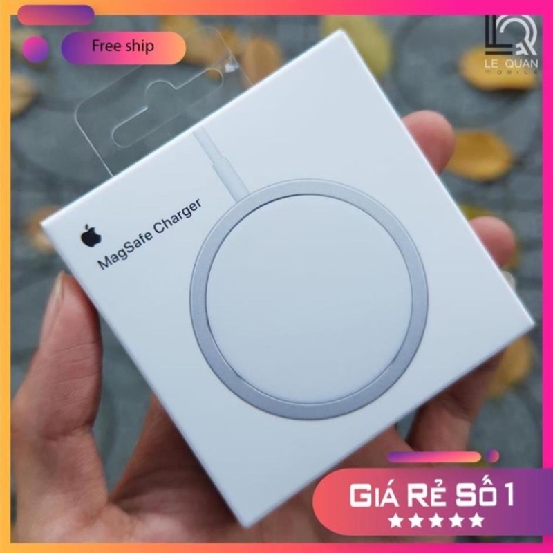 Sạc không dây  MagSafe cho iPhone 12 và các dòng máy hỗ trợ sạc không dây chuẩn Qi
