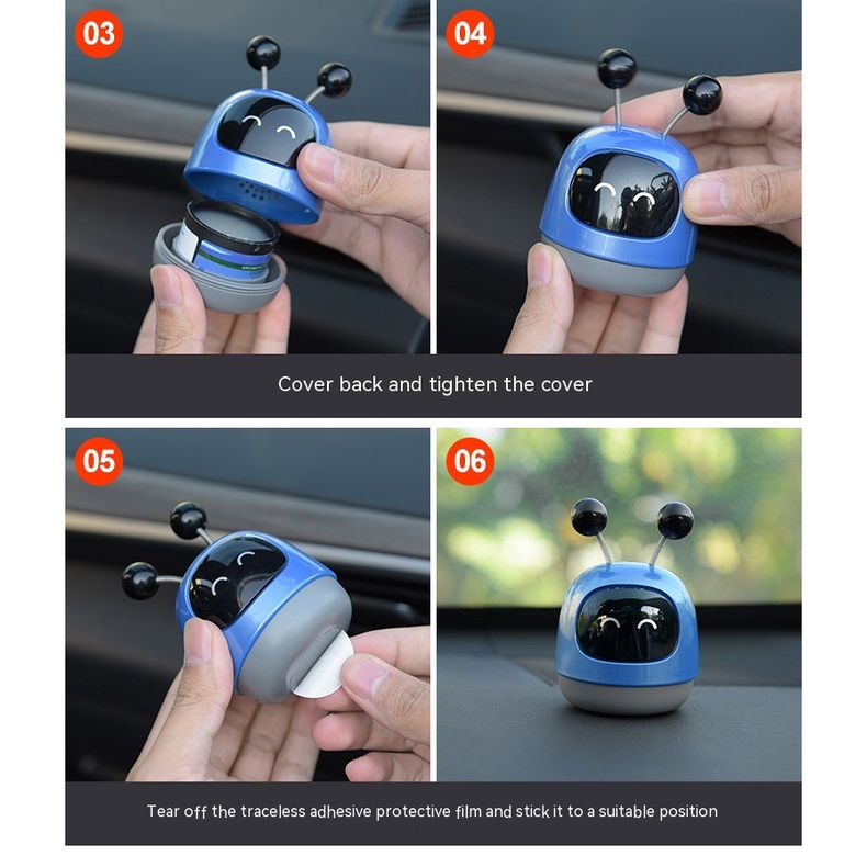 Nước Hoa Hình Robot Cao Cấp Lâu Phai Cho Nội Thất Xe Hơi