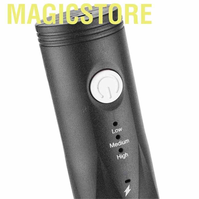 Magicstore Handheld milk frother  electric with rustproof whisk 3-speed USB rechargeable coffee mixer stirrer egg