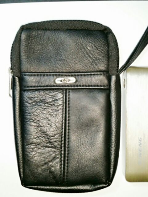 Túi da mini đựng pin dự phòng , ổ cứng