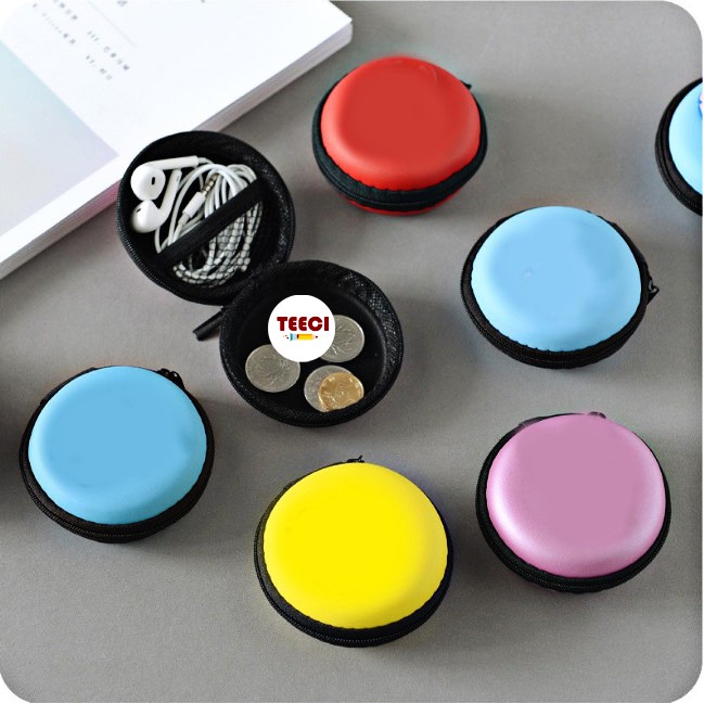 &lt;Video Review&gt; Bao Bob Hộp Đựng Tai Nghe Phụ Kiện Có Khóa Kéo Chống Bụi Lưới Chống Rối Bỏ Túi 8x8x3cm U164