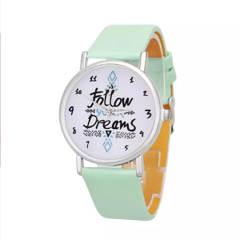 Đồng hồ bé gái Follow your dreams dây da cá tính BBShine – DH003