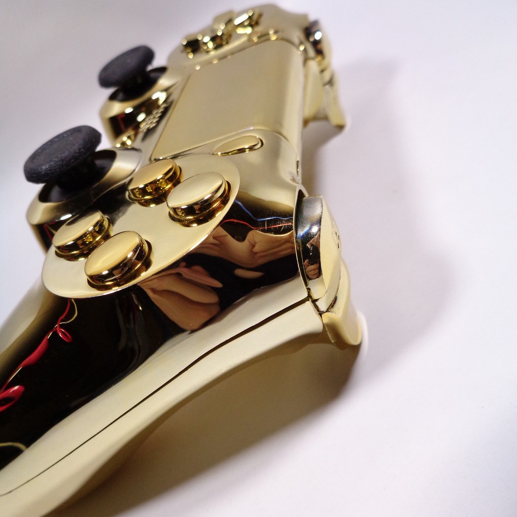 Bộ nút và touchpad độ Tay cầm PS4 Slim/Pro Gold Edition