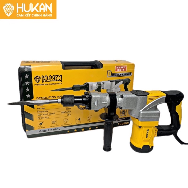 Máy Đục Bê Tông HUKAN HK-0855 17MM Công Xuất 1500W